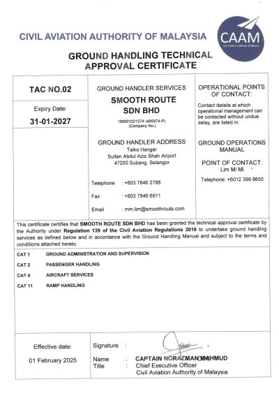 Ground-Handling-Technical-Approval-Civil-Aviation-Authority-of-Malaysia